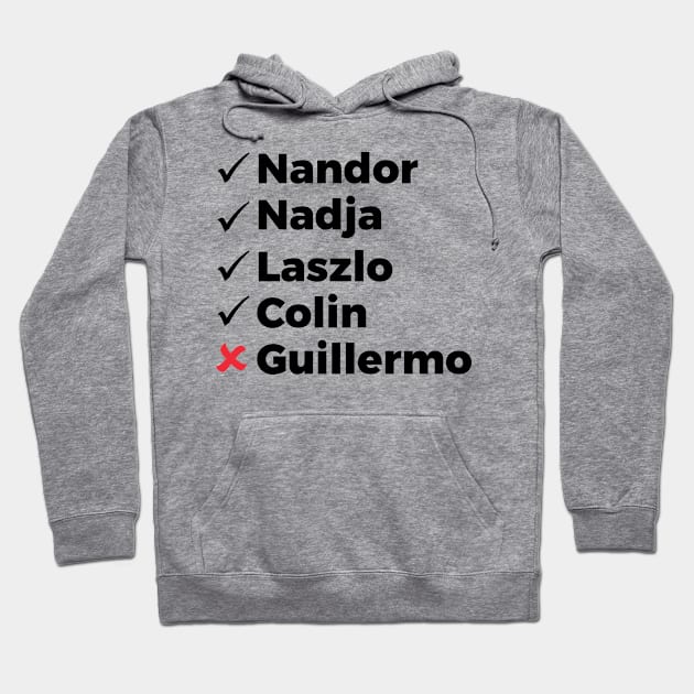 X Guillermo Hoodie by silentboy